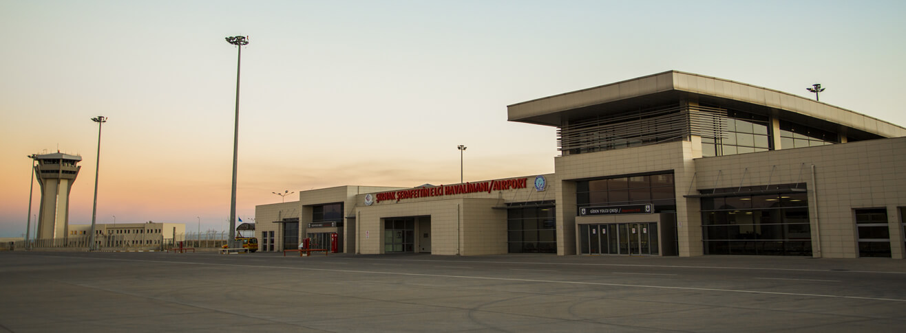 Şırnak Şerafettin Elçi Havaalanı Transfer ve Ulaşım